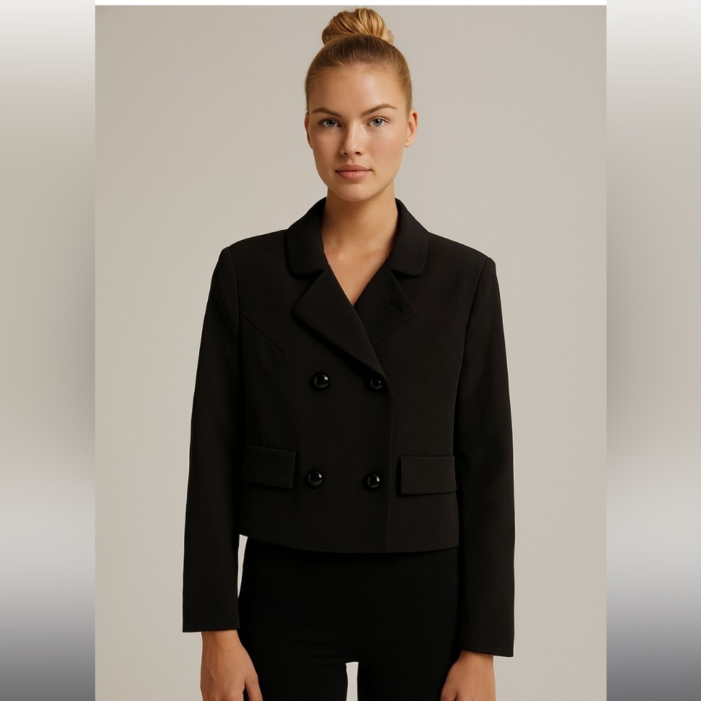 Giorgio Armani Button Coat Designer Luxury Classic Formal Evening Fall 1200$